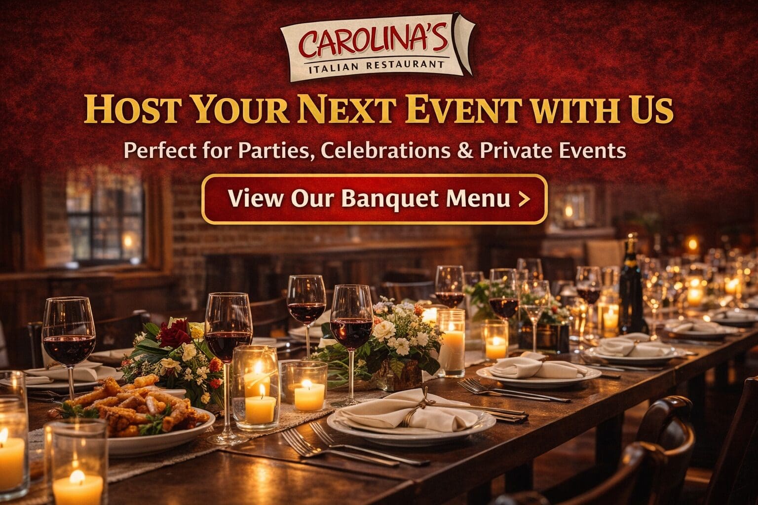 banquets banner