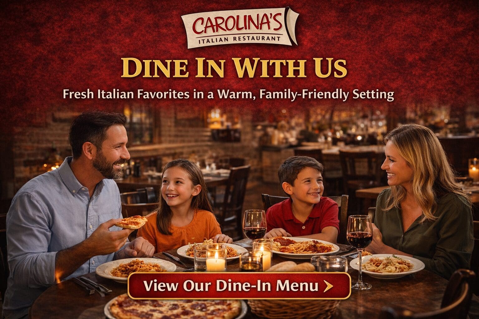 dine in banner