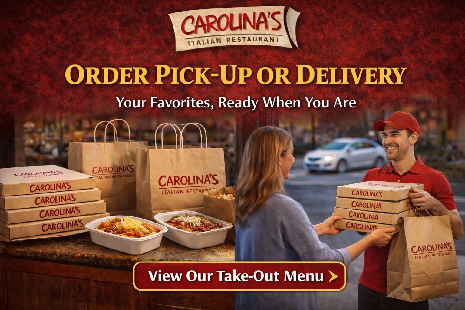 pickup:delivery banner